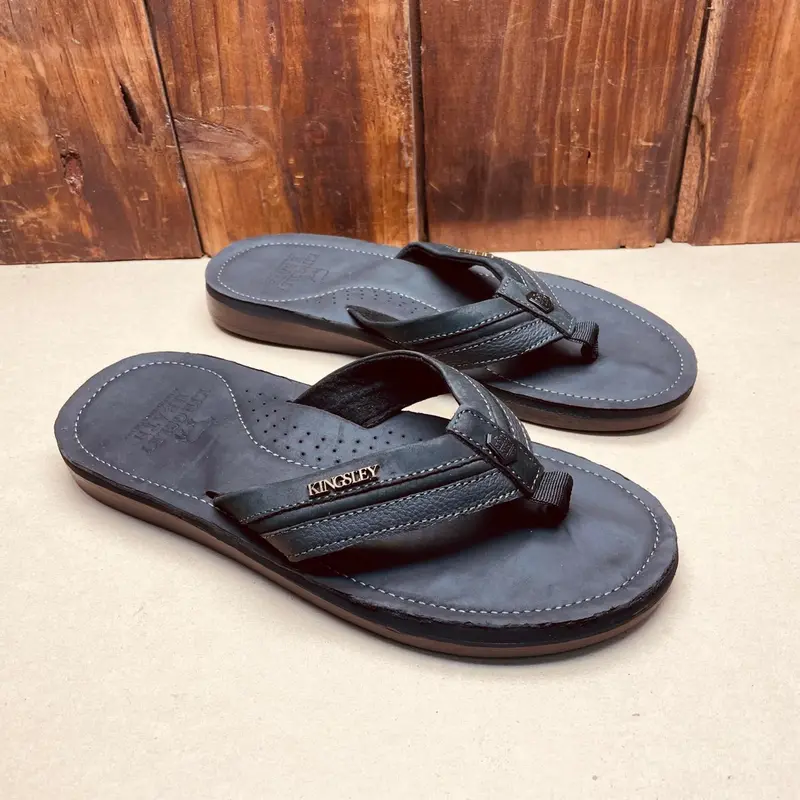 Kingsley Heath L Legend Trim Sandal Black/Brass/Black 1