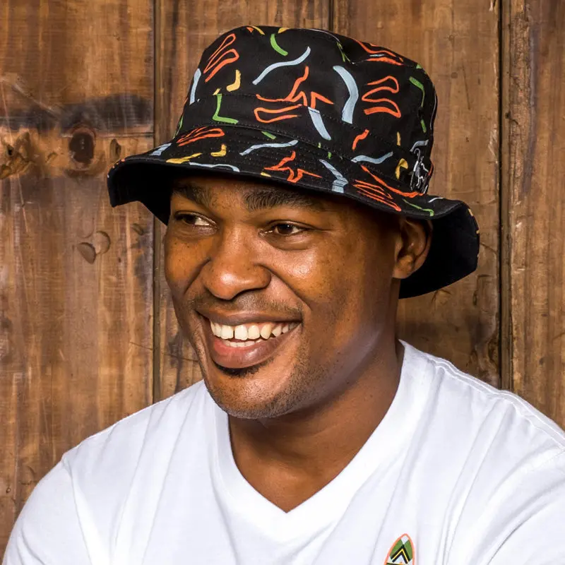 Kingsley Heath Nguni Elements Bucket Hat Mamba/Multi 1