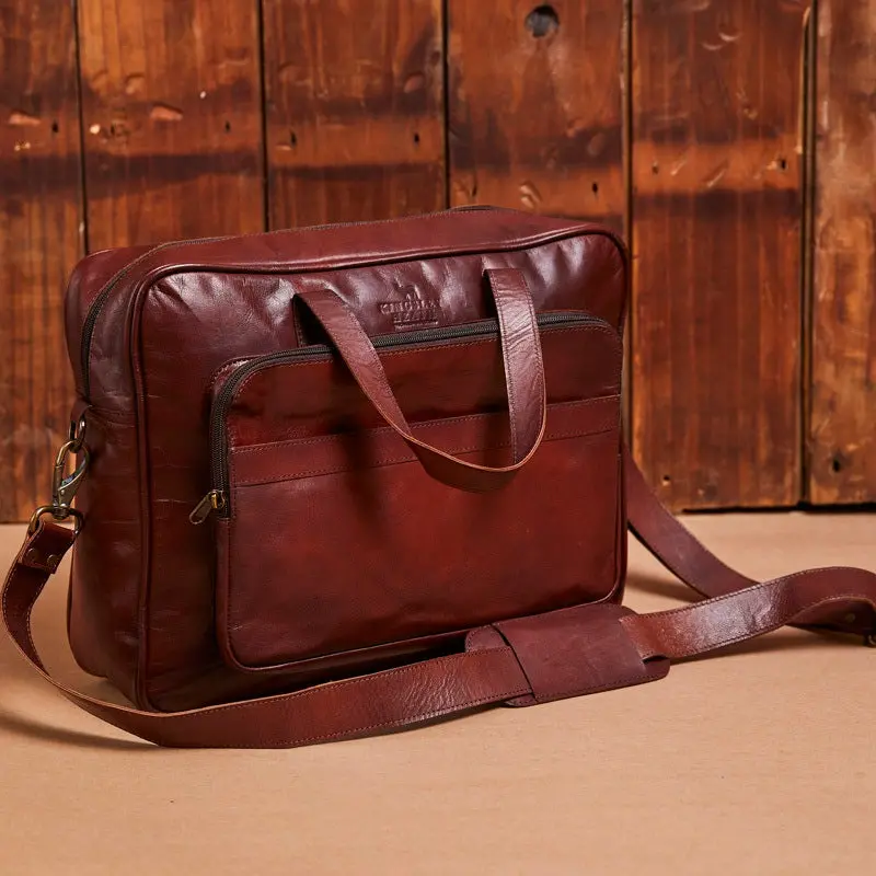 Kingsley Heath Professional Messenger Ii Bag Tan 1