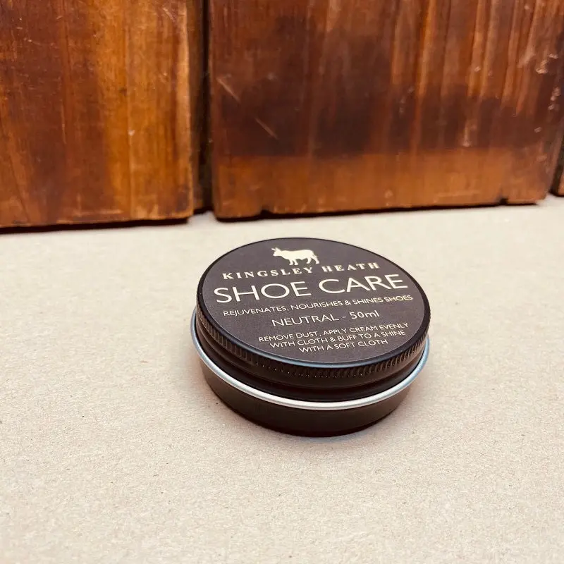 Kingsley Heath Shoe Polish Tin Neutral 1