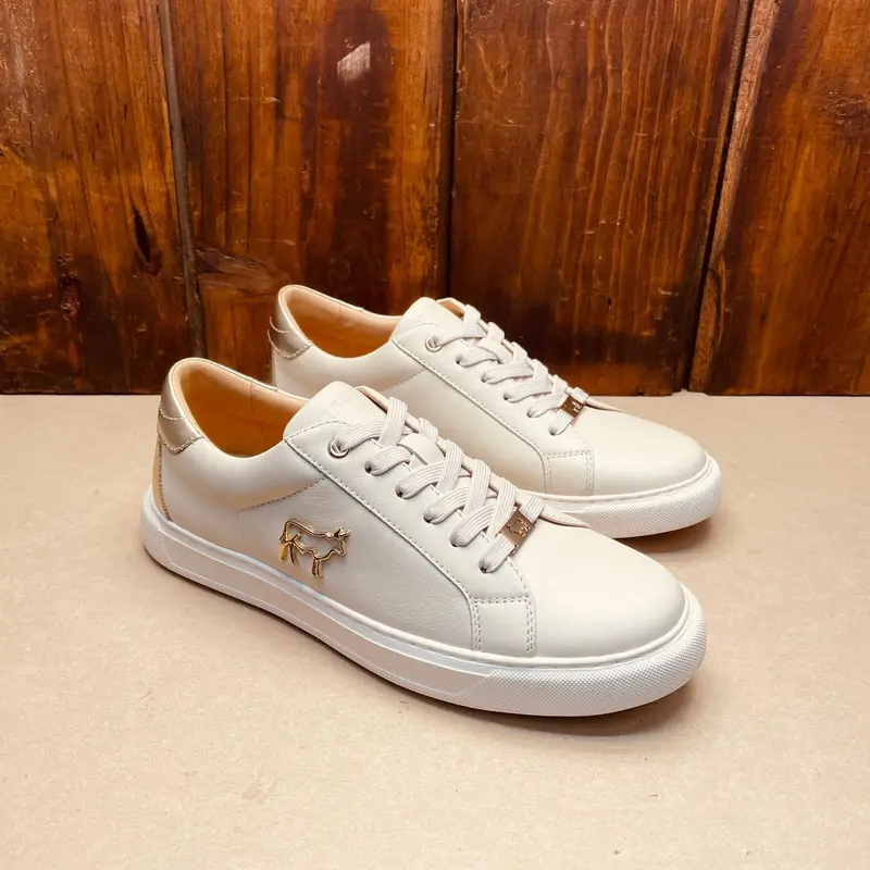 Kingsley Heath Statement Wild Sneaker - Fawn 1