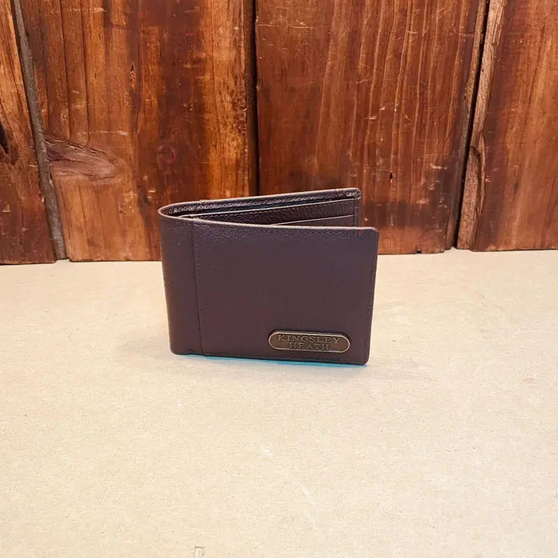 Kingsley Heath  Thick Stitch Wallet - Tan 1