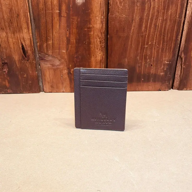 Kingsley Heath  Vertical Cardholder - Tan 1