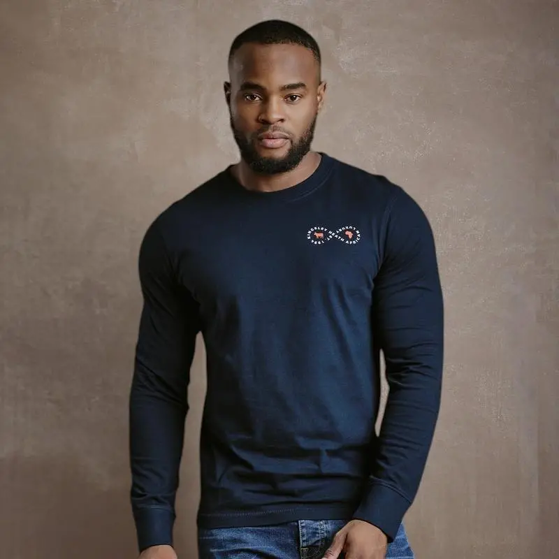 Kingsley Infinity Long Sleeve Tee - Midnight 1