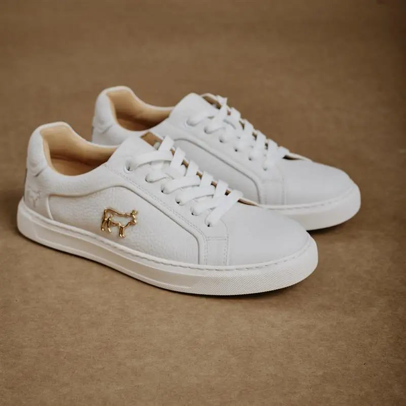Kingsley Nguni Luxe Sneaker - Pelican 1