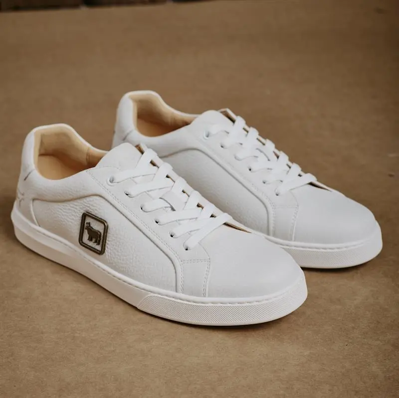 Kingsley Nguni Luxe Sneaker - Pelican 1