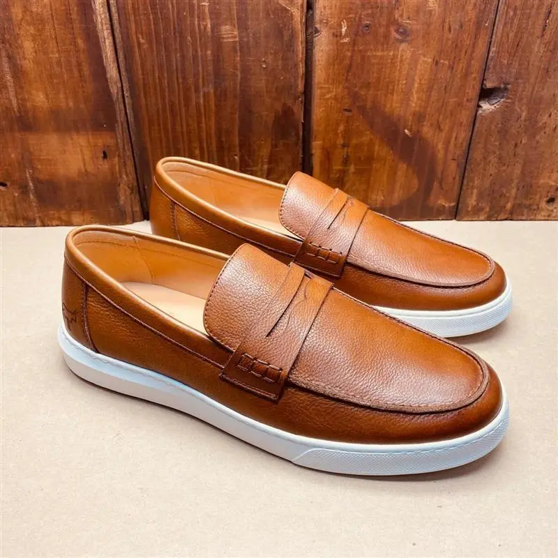 Kingsley Slip-On Venetian Sneaker - Tan 1