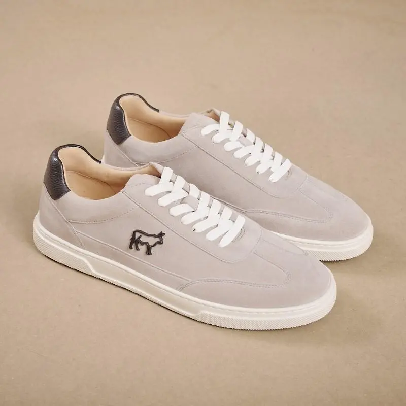 Kingsley T-Toe Nguni Sneaker - Stone 1