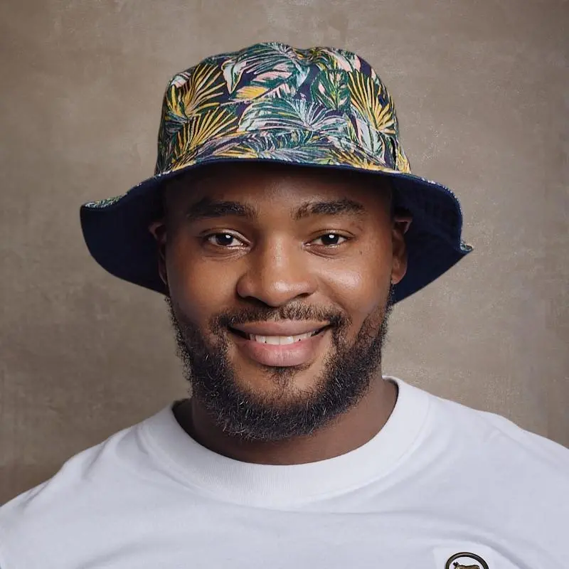 Kingsley Tropical Reversible Bucket - Midnight 1