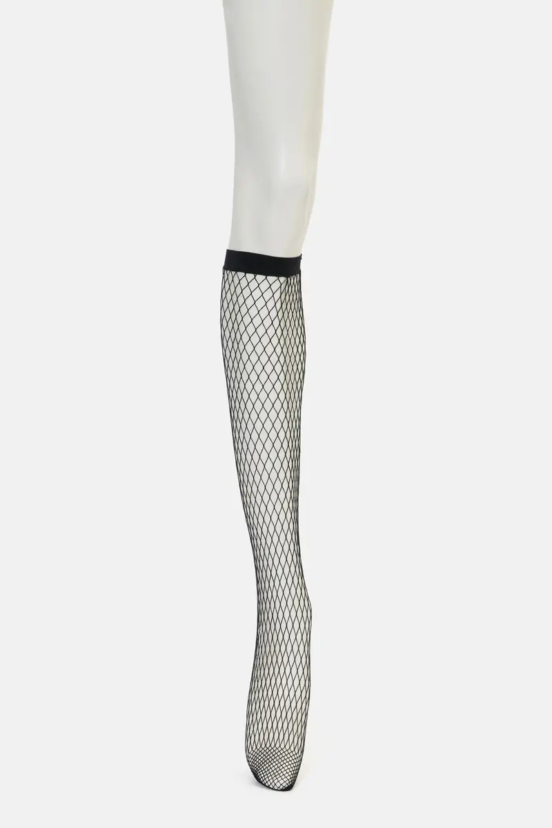 Knee High Fishnet Socks 1