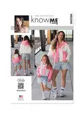 Knowme Pattern Me2099 Children's And Misses' Jacket 1