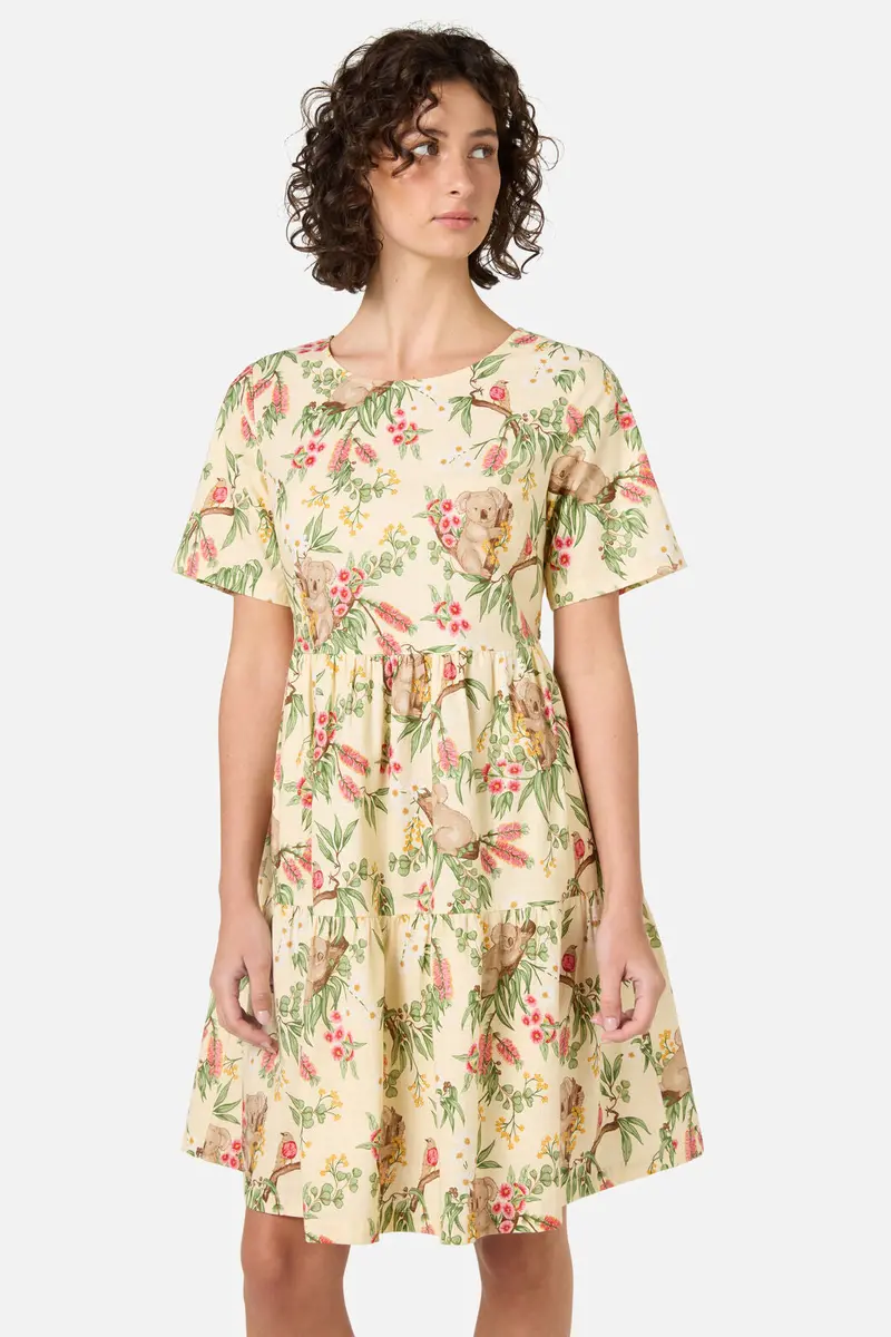 Koala Smock Dress 1