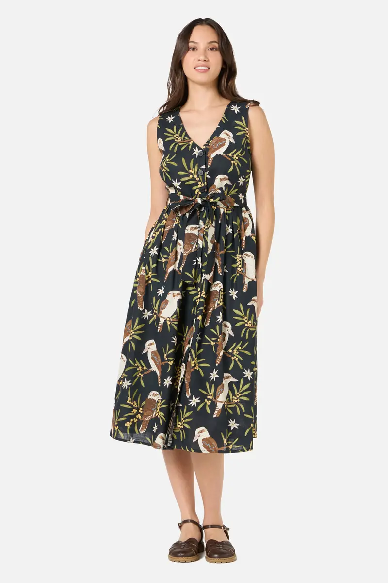Kookaburra Midi Dress 1