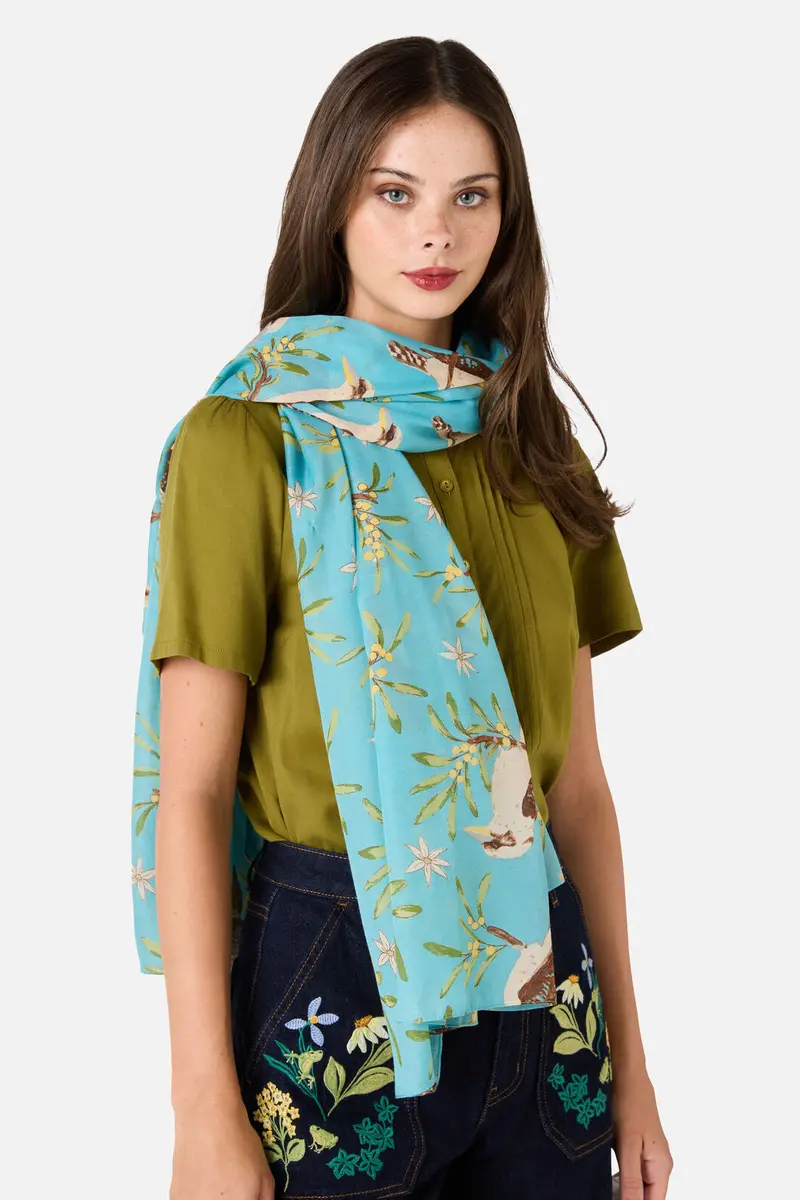 Kookaburra Soft Scarf 1