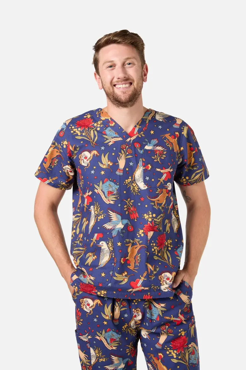 Land Down Under Scrub Set 1