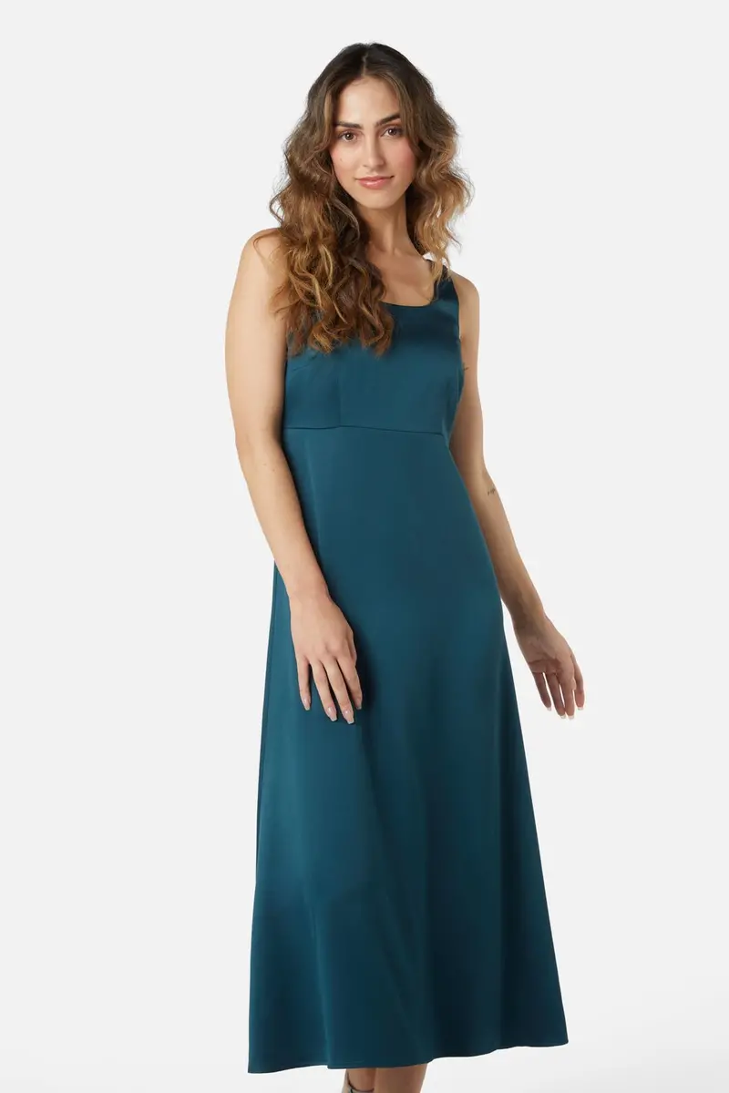 Lara Satin Dress 1