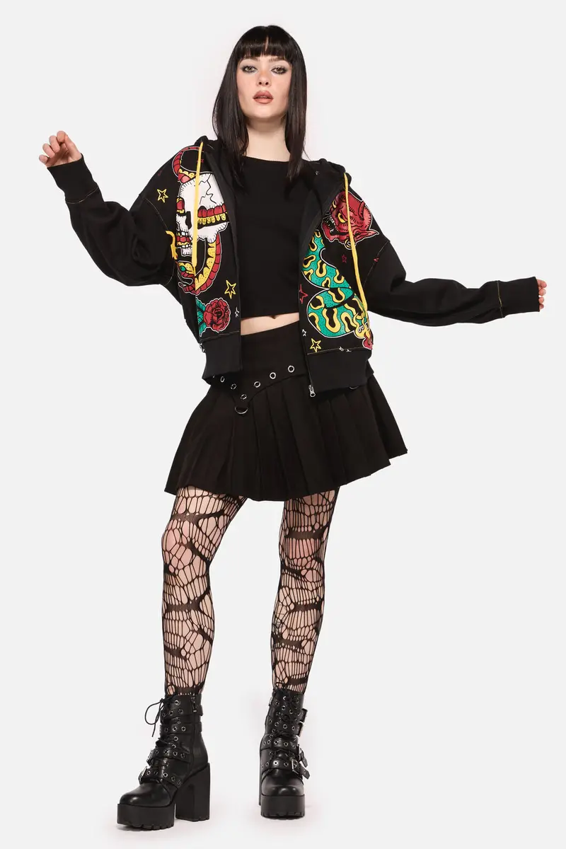 Lawless Print Hoodie 1