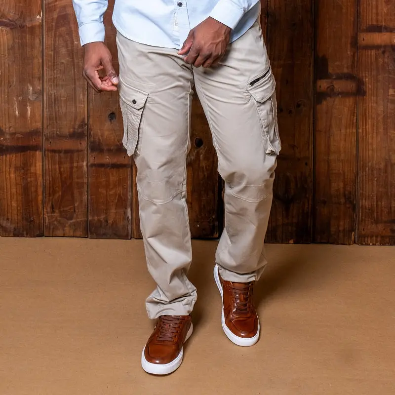 Leadwood Cargo Trouser Stone 1