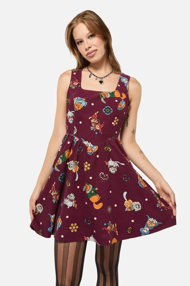 Left Right Cord Dress 1