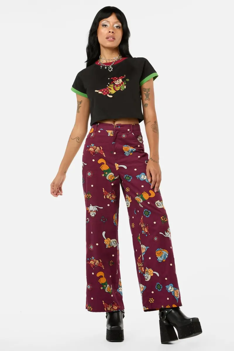 Left Right Cord Pant 1