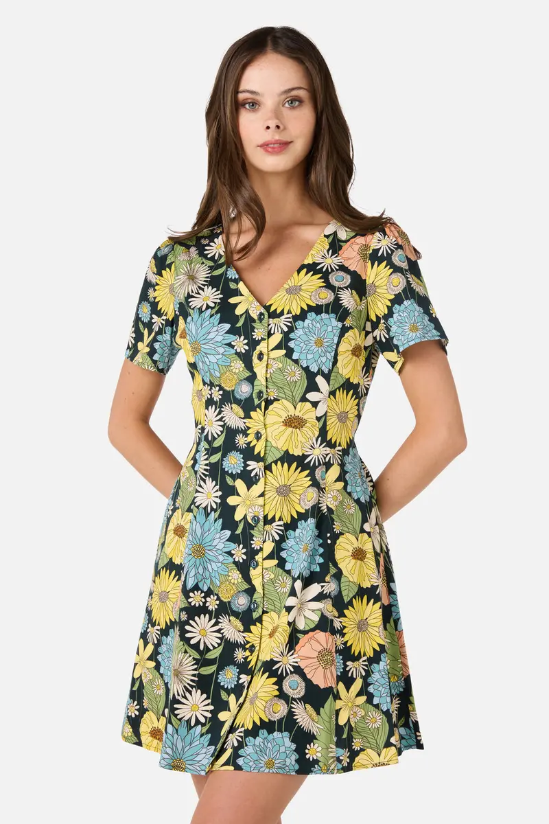 Leonie Floral Mini Dress 1