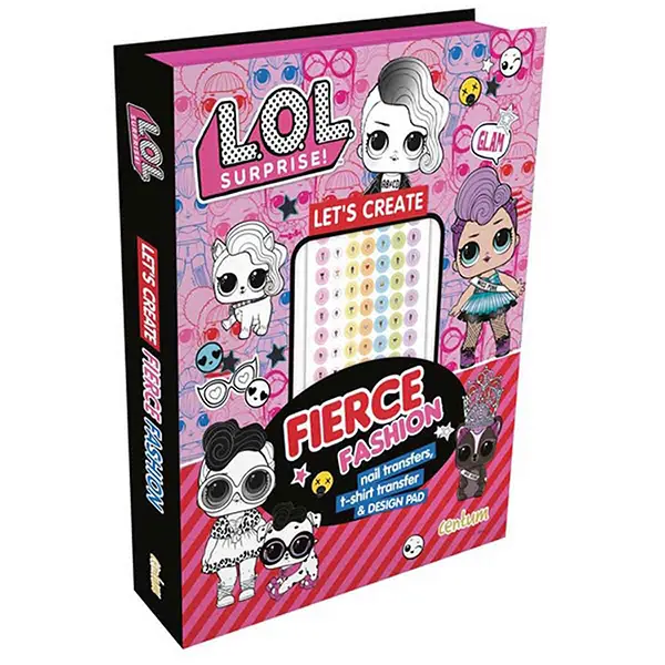 Let's Create Book, Lol Fierce Fashion 1