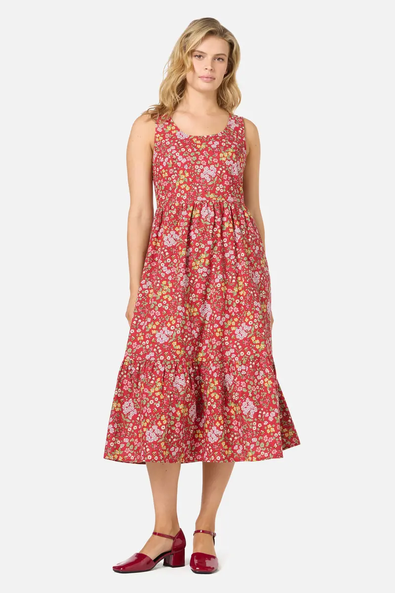 Libby Bee Ditsy Midi Dress 1