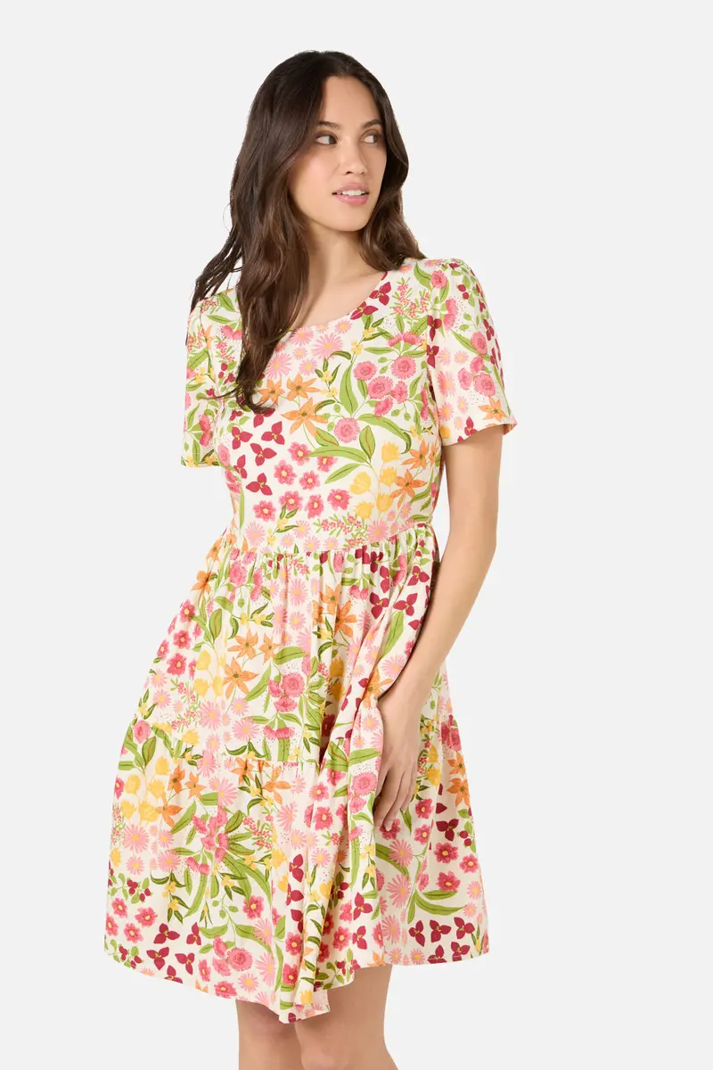 Liberty Native Smock Dress 1