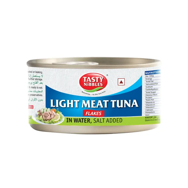 Light Meat Tuna Flakes In Water, Salt Added 185G 1