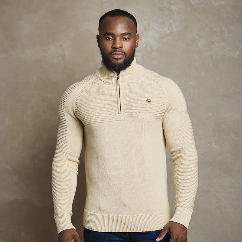 Lions Head Quarter Zip Pullover - Pangolin 1