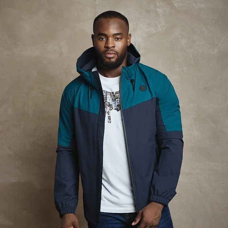 Lions Head Rain Jacket - Teal 1