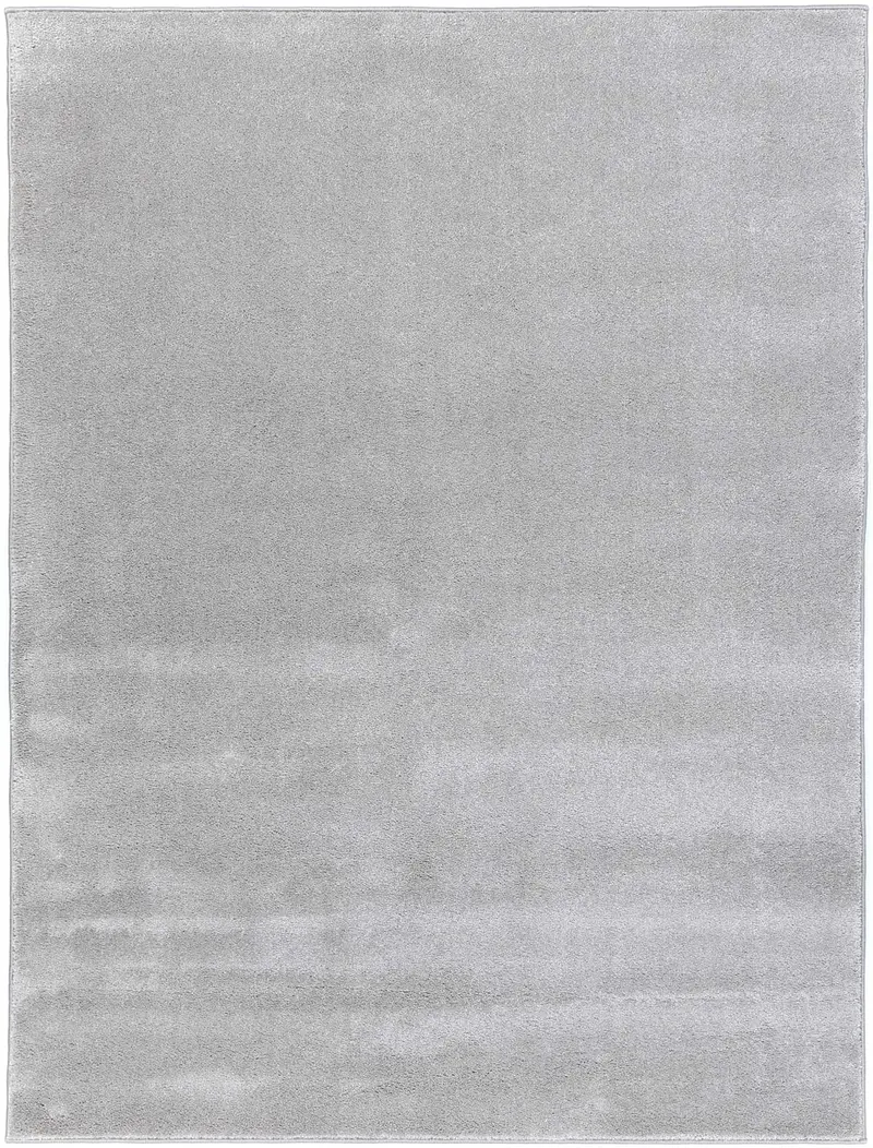 Lissa Silver Plush Rug 1