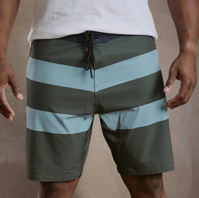 Llandudno Striped Board Short - Ilala 1