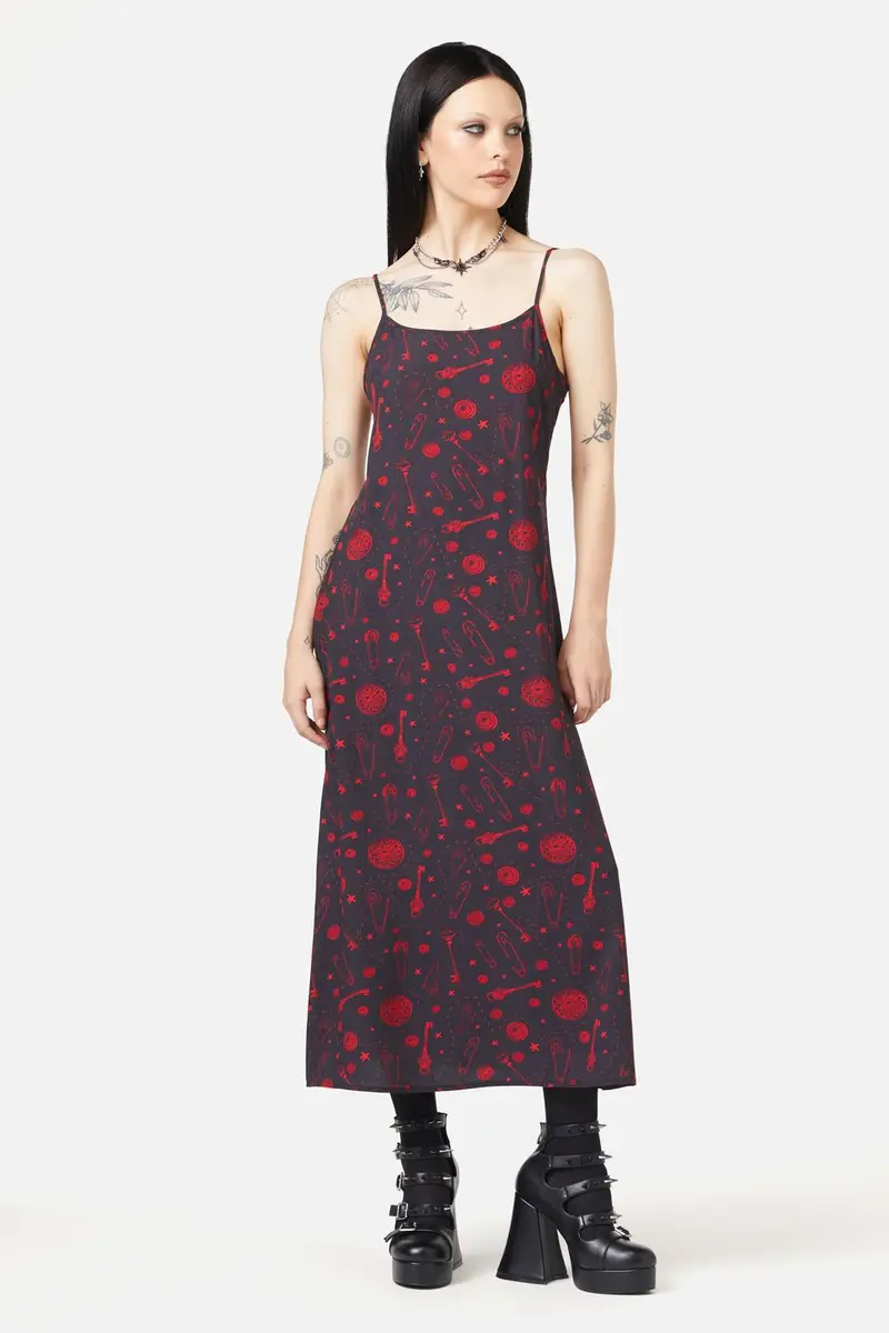 Lock Picker Midi Dress 1