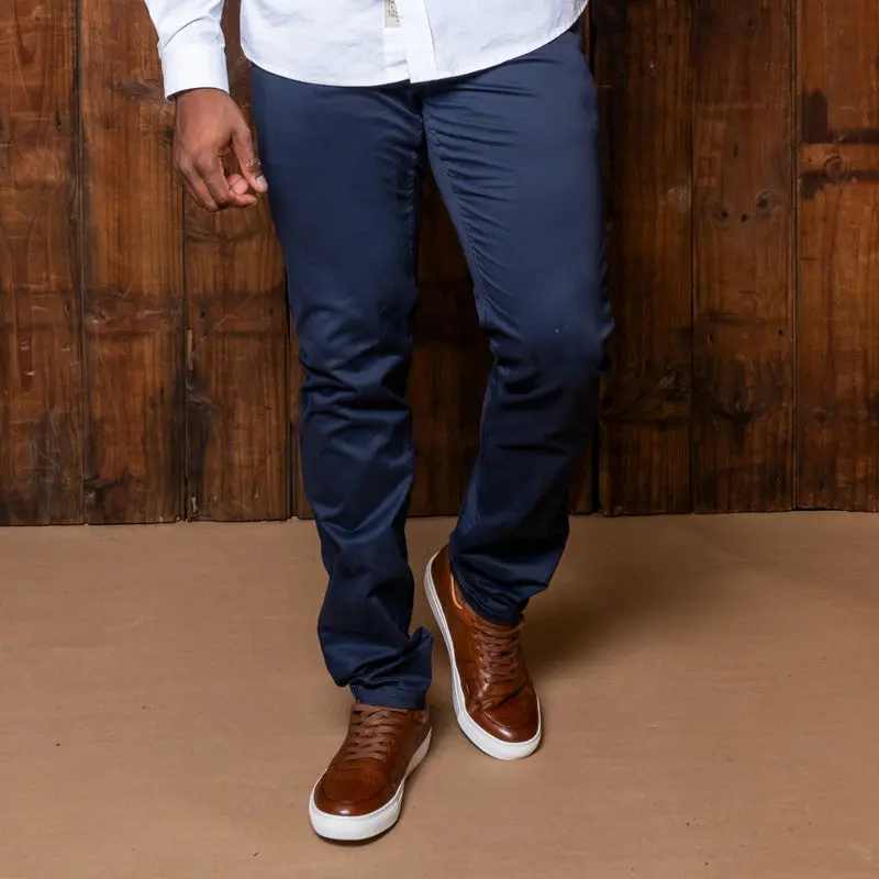 Londo Chino Trouser Midnight 1