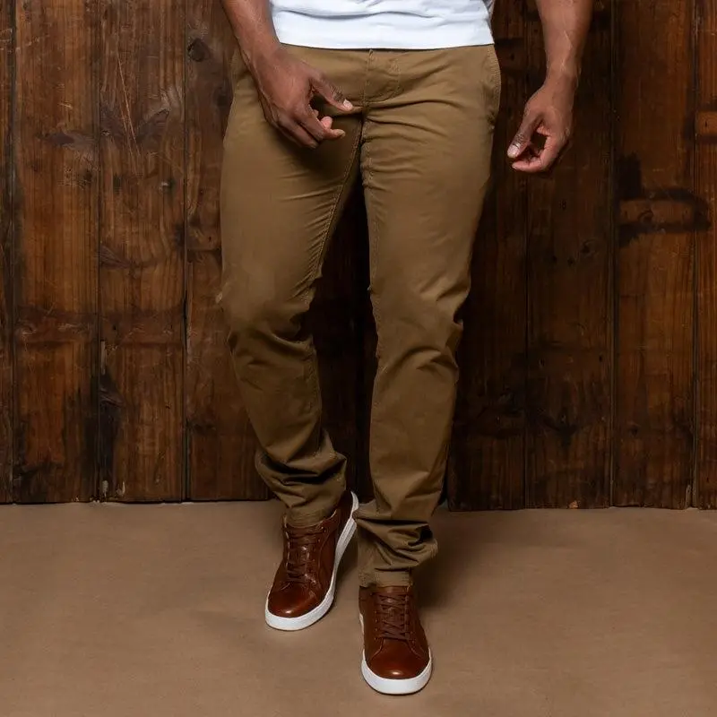 Londo Chino Trouser - Olive 1