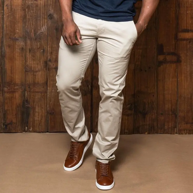 Londo Chino Trouser - Stone 1