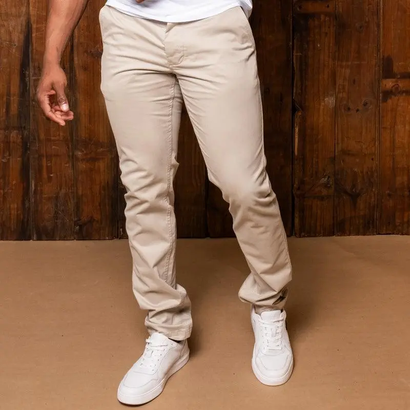 Londo Chino Trouser - Stone 1