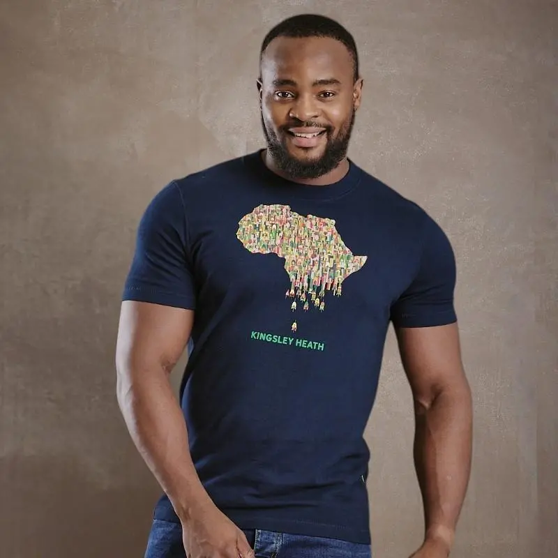 Long Way Down African Crew Neck - Midnight 1