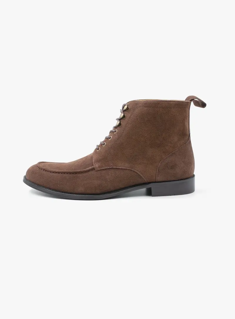 Lorenzo Chocolate Brown Suede Hiking Boot 1