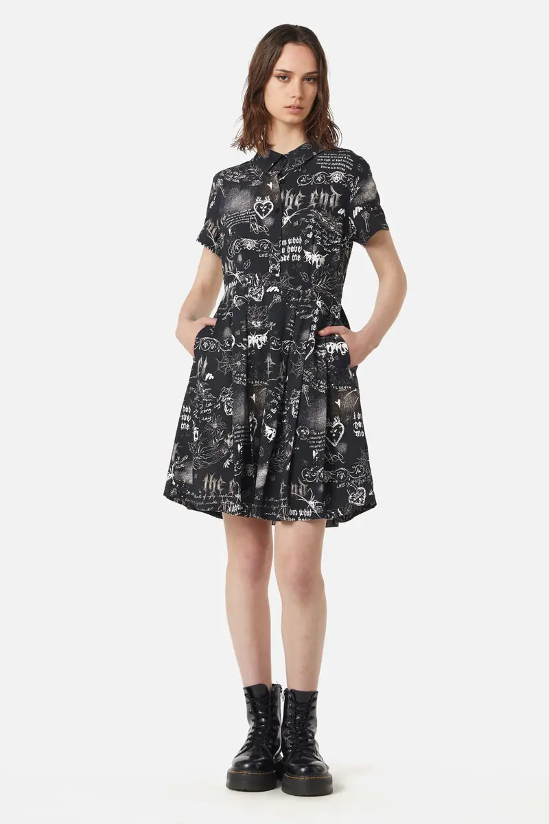 Lover's Departure Printed Dress 1