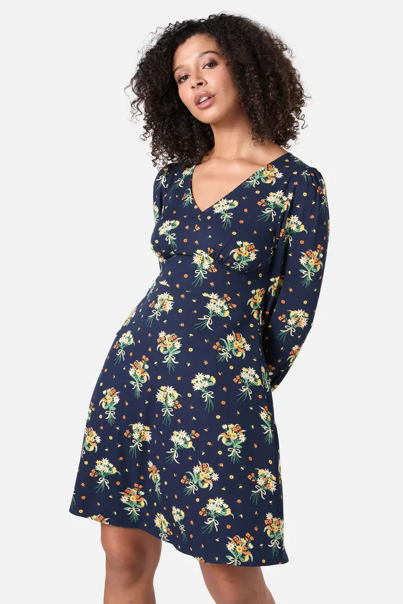 Lucia Floral Mini Dress 1