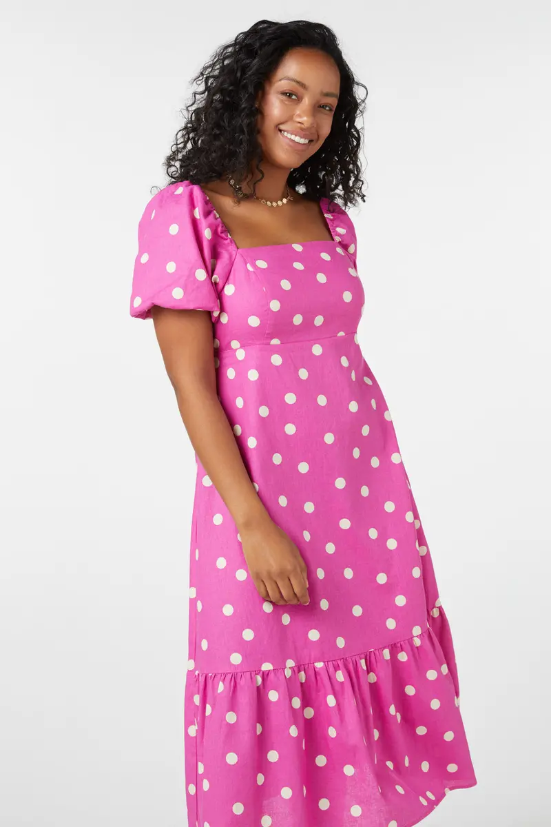 Lucy Polka Dot Midi Dress 1