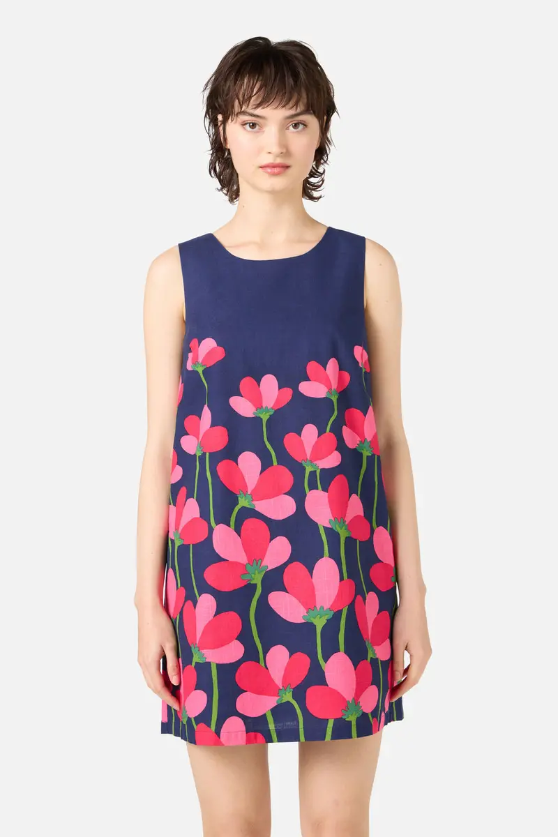 Lulu Flower Shift Dress 1