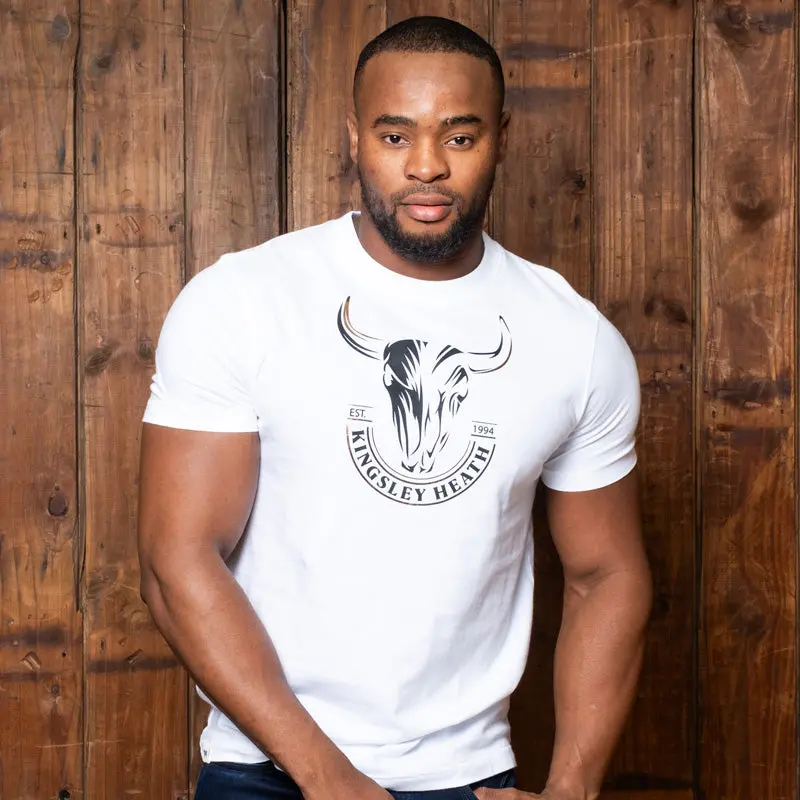 Luxe Corp Crew Tee Pelican 1