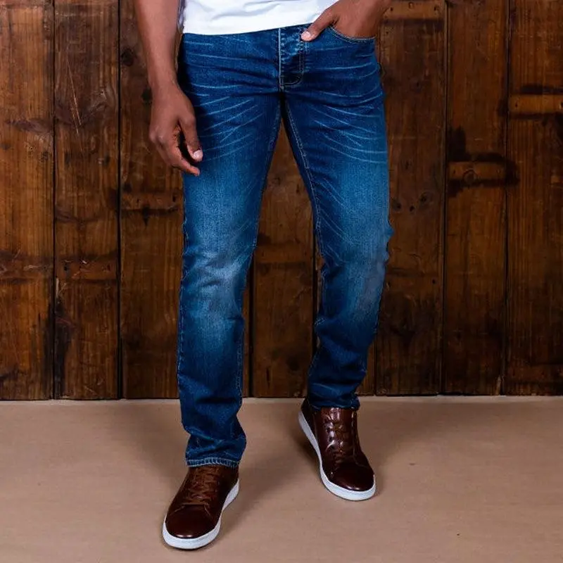 Madikwe Muscular Slim Denim - Indigo Light Wash 1