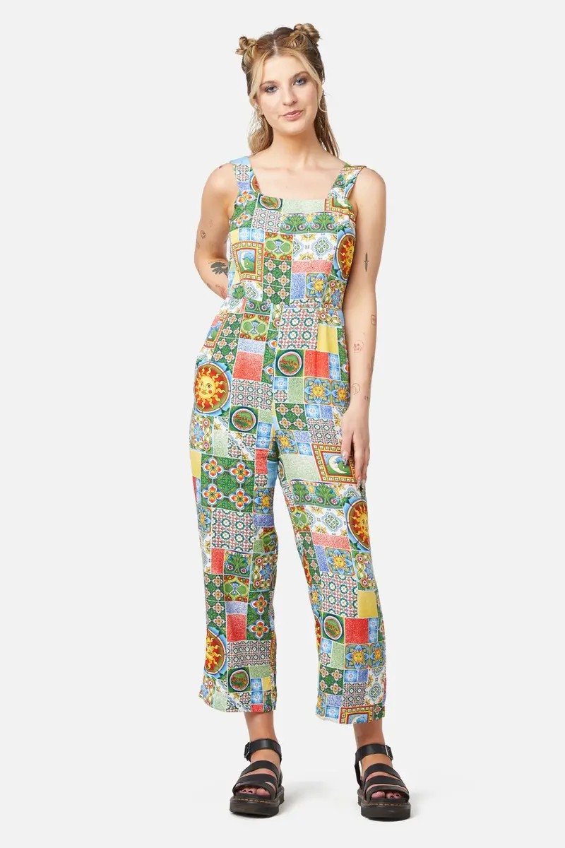 Majolica Viscose Jumpsuit 1