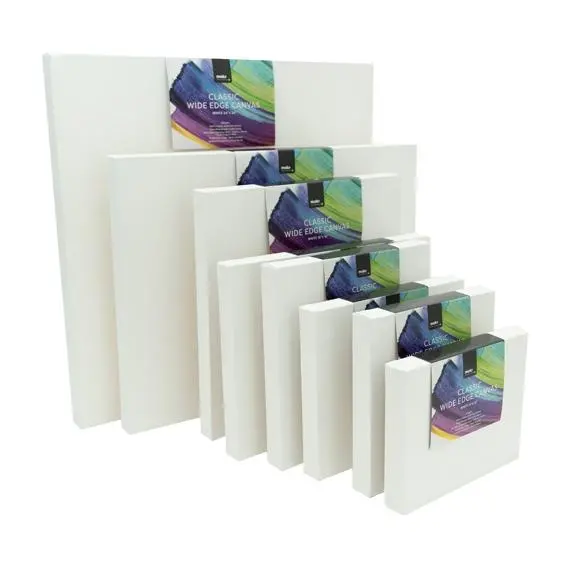 Makr Classic Wide Edge Canvas White - 24X24in 1