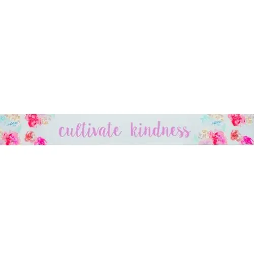 Makr Ribbon, Cultivate Kindness Satin- 38Mmx3.6M 1