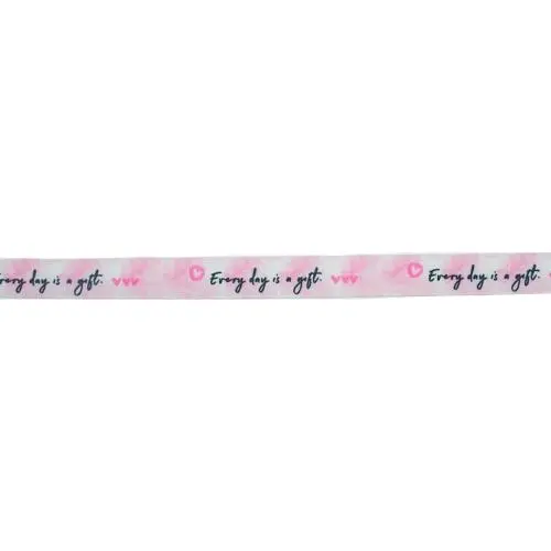 Makr Ribbon, Everyday Is A Gift Satin- 9Mmx9.1M 1